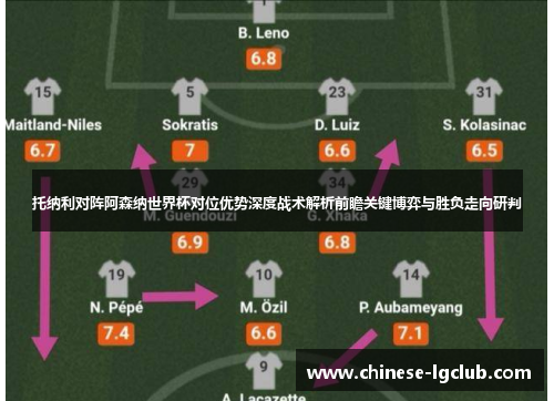 托纳利对阵阿森纳世界杯对位优势深度战术解析前瞻关键博弈与胜负走向研判